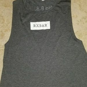 RX BAR SZ XL CROSSFIT RACERBACK MUSCLE TEE